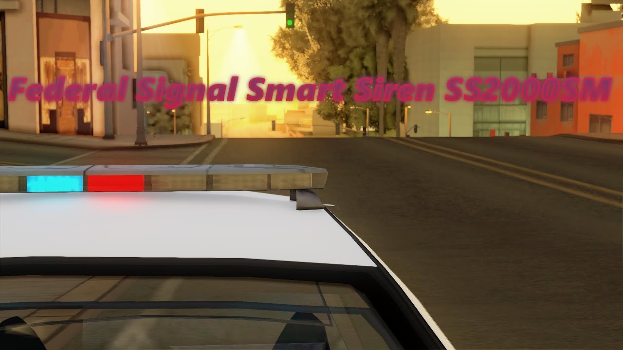 Federal Signal Smart Siren SS2000SM LAPD [REL] [SIRENS]