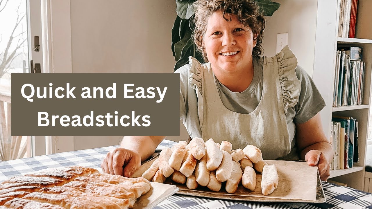 Quick and Easy breadsticks
