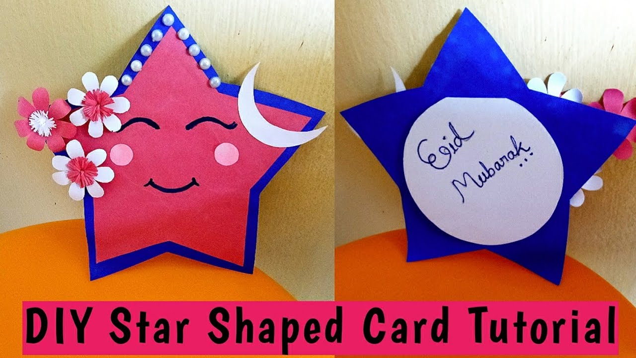 Eid mubarak special card | Ramadhan Mubarak greeting card | How to make Greeting card for Eid |