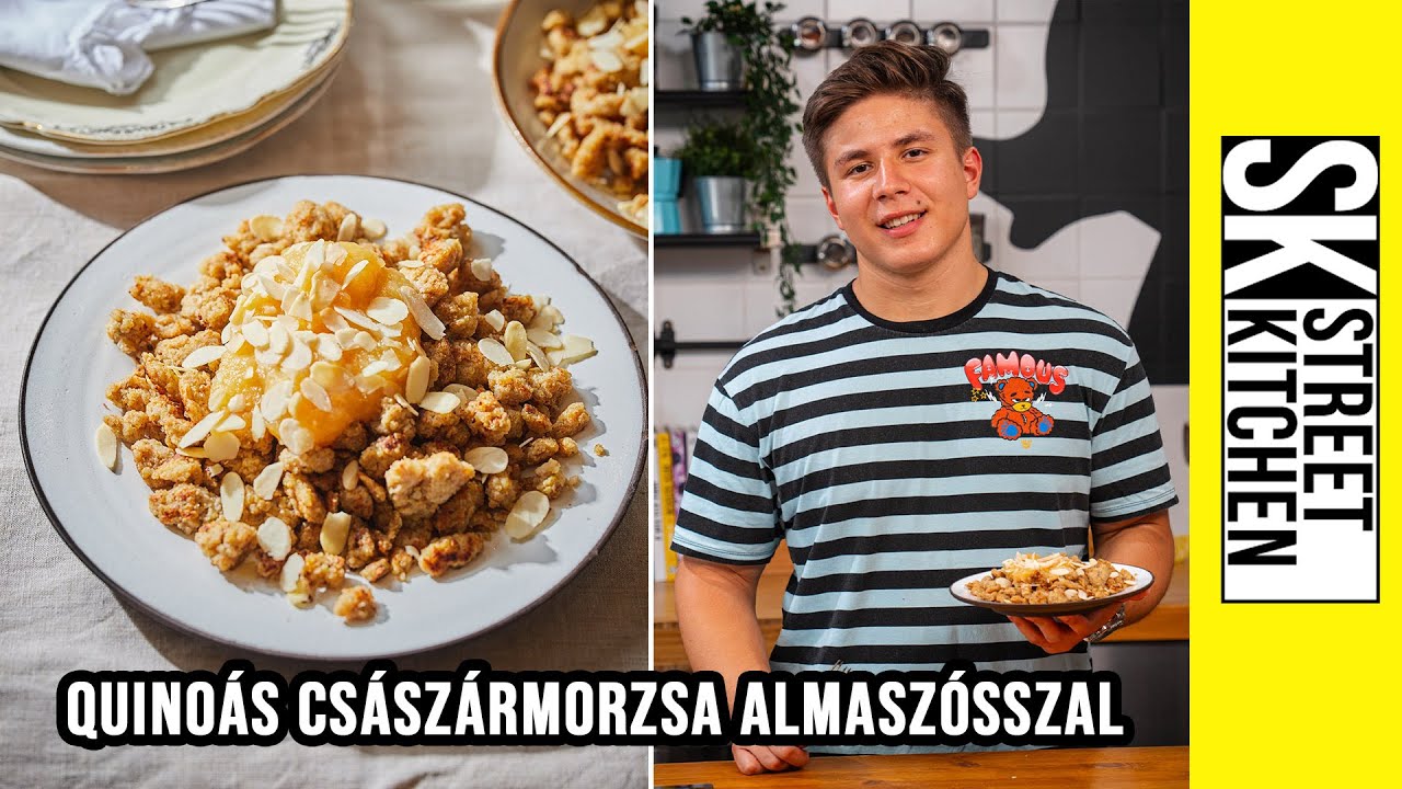 Quinoás CSÁSZÁRMORZSA👑 almaszósszal🍎