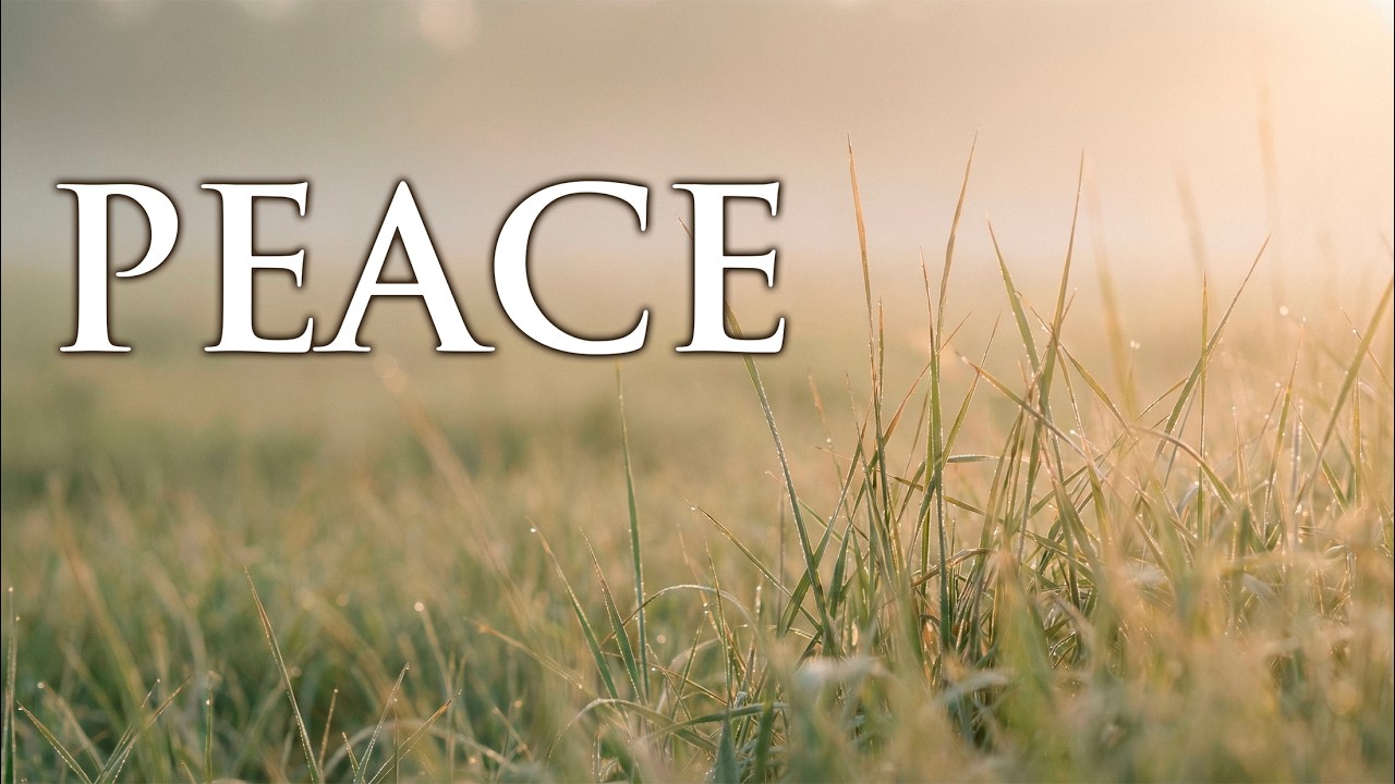 PEACE — Quiet Prayer & Soaking Worship Background (Soft Piano and Gentle Strings)