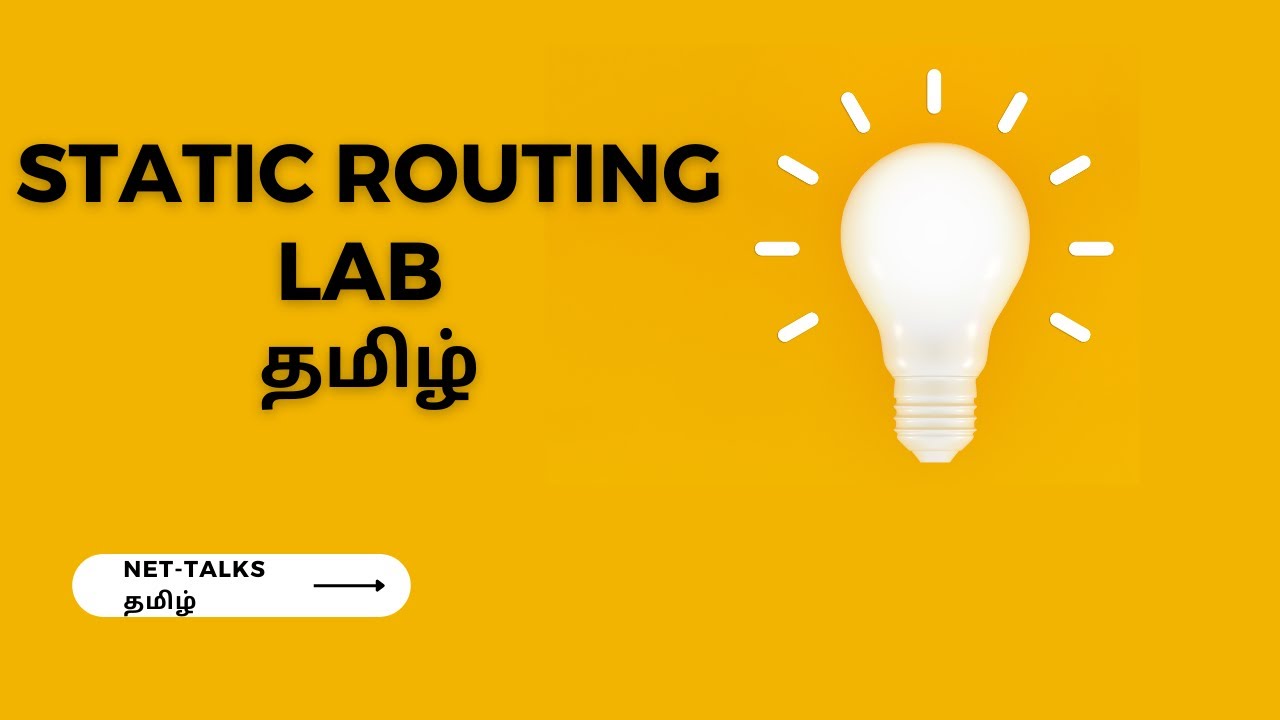 STATIC ROUTING LAB TAMIL