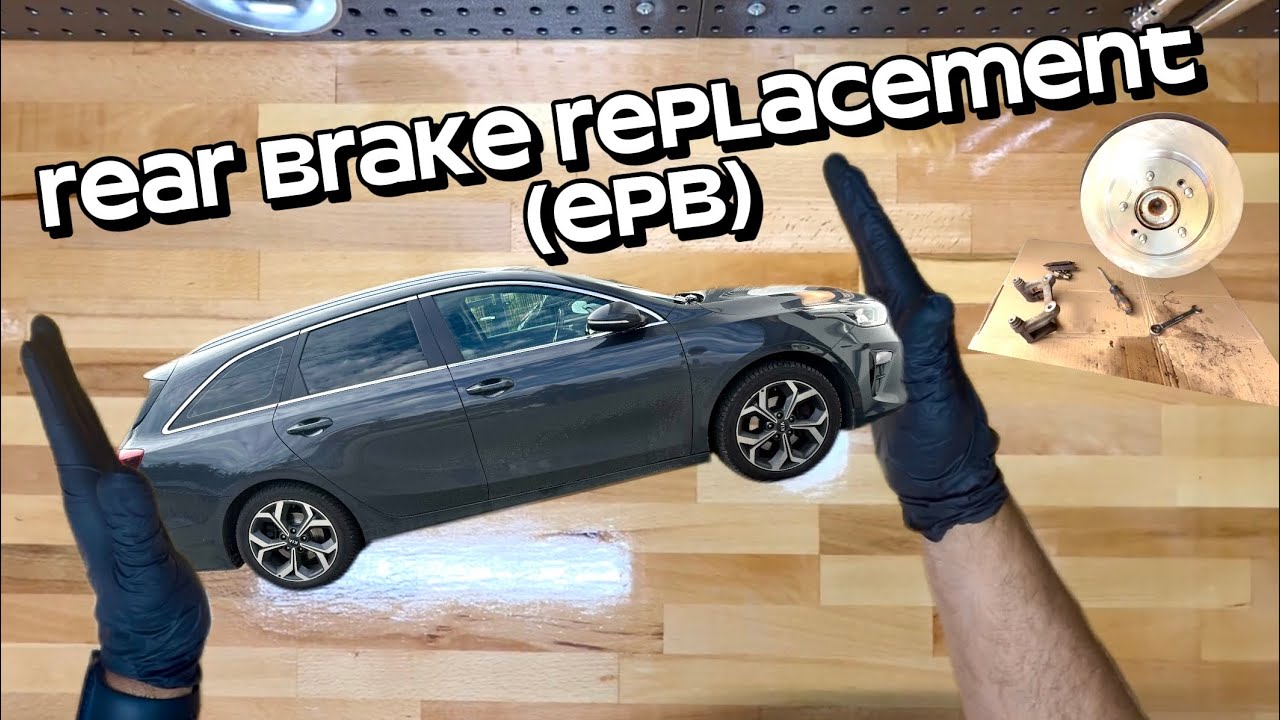 Kia Ceed Rear Brake Replacement Without Tester (EPB)