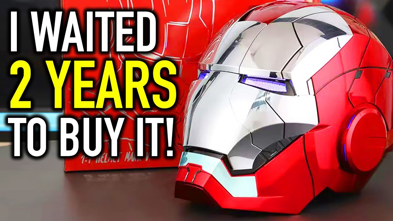 Iron Man Helmet MK 5 AutoKing Motorized Animatronic - Mega Jay Retro
