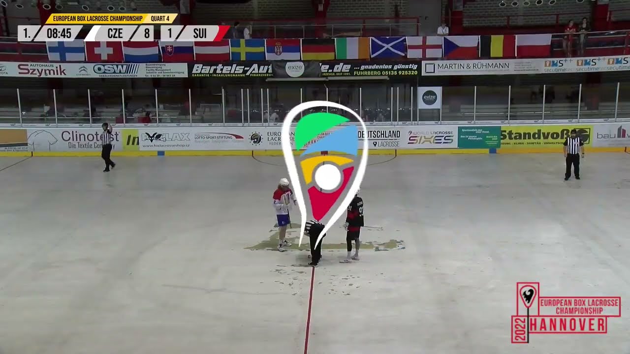European Box Lacrosse Championship: Quarterfinal 4 -Czech Republic vs. Switzerland