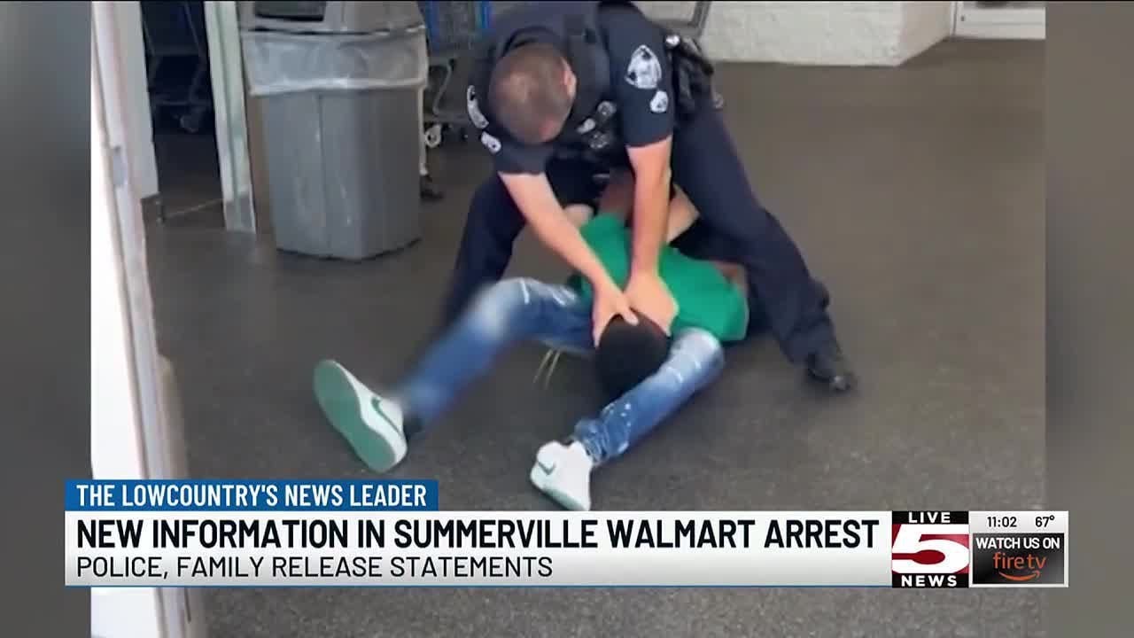 VIDEO: New details emerge about juvenile's arrest at Summerville Walmart