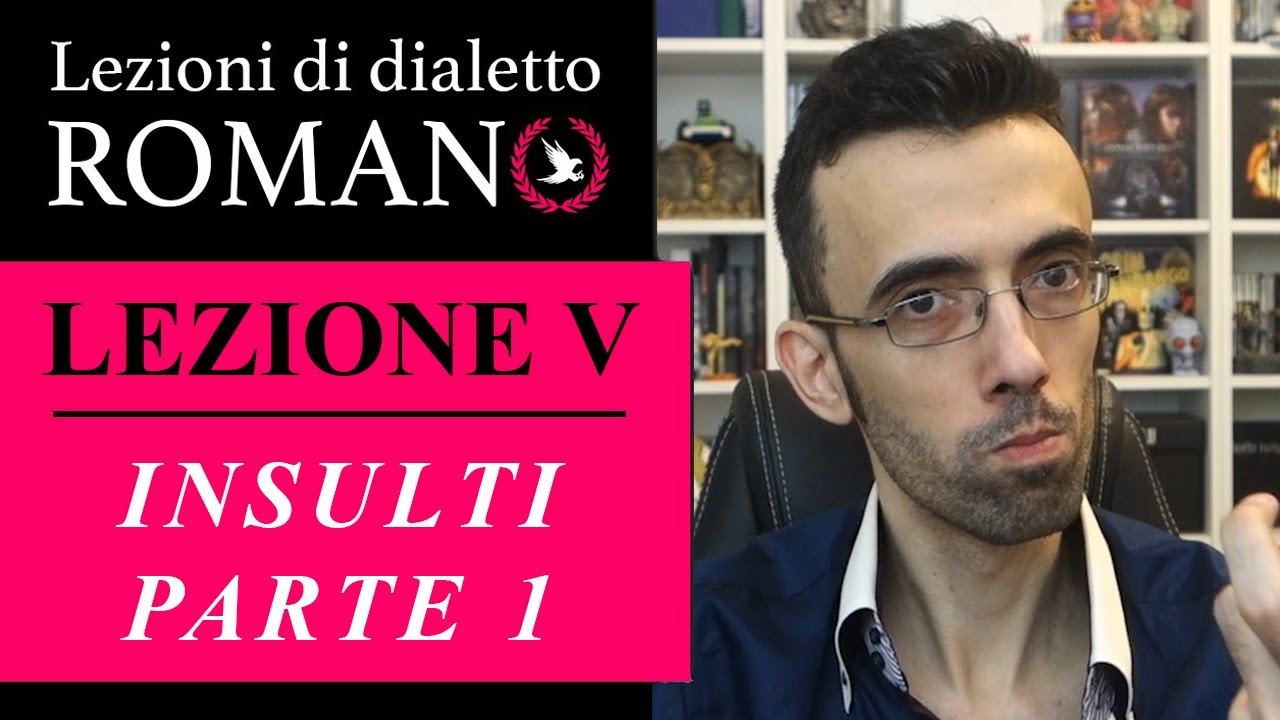 INSULTI IN ROMANESCO ★ PARTE 1 ► LEZIONI DI DIALETTO ROMANO