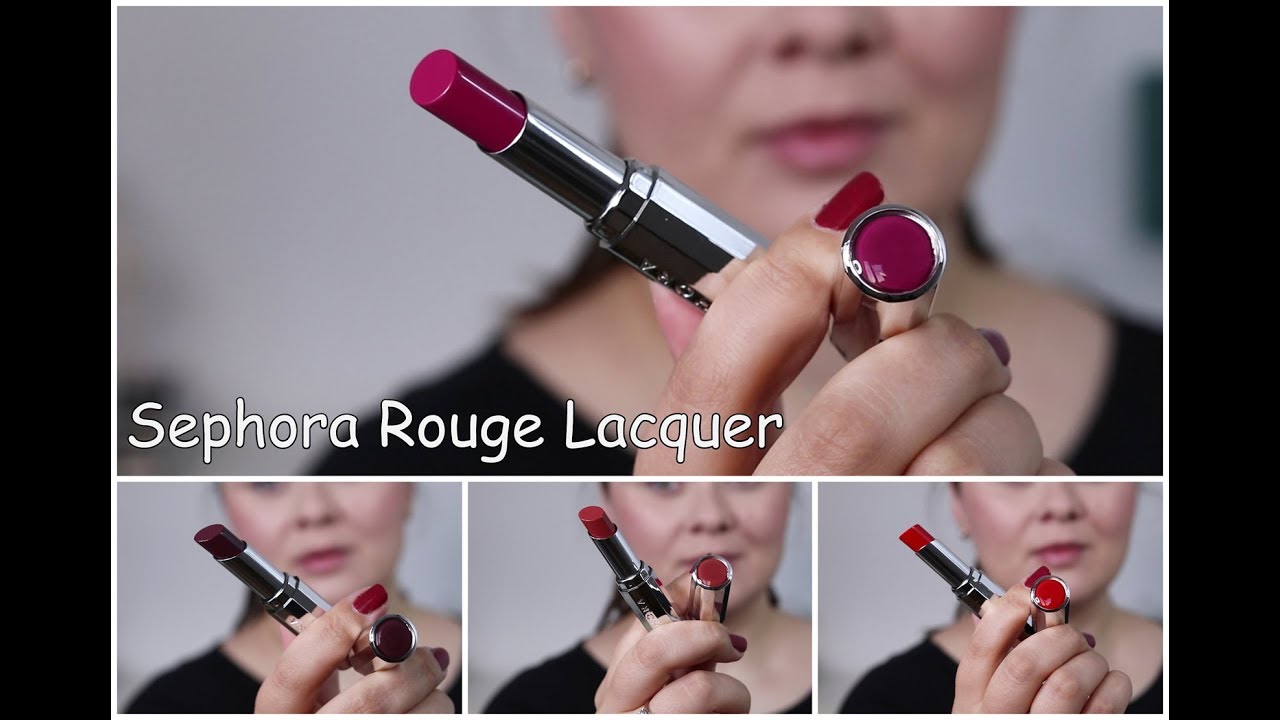 Iconic Sephora Rouge Lacquer - Swatch-uri și impresii