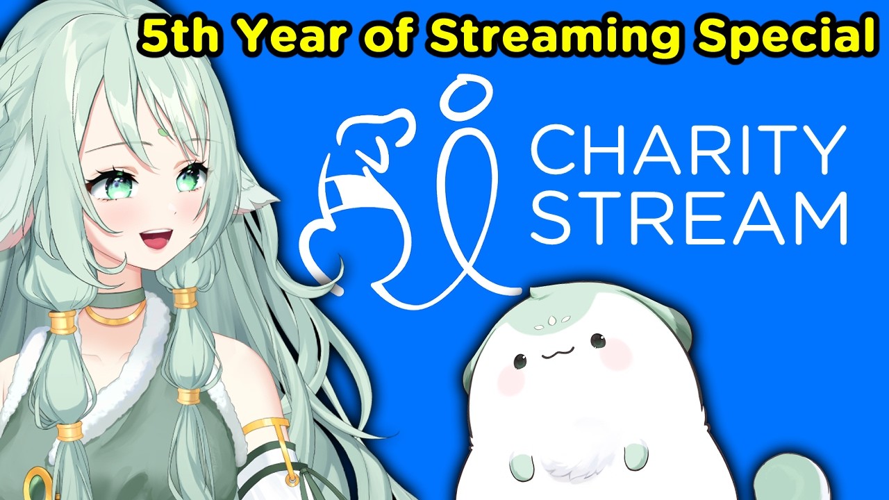 5TH YEAR ANNIVERSARY SPECIAL ✨ Charity Streaming for Canine Companions 💕