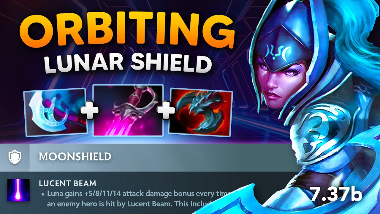 Pure LUNA Carry - Patch 7.37b | Full Gameplay Dota Class