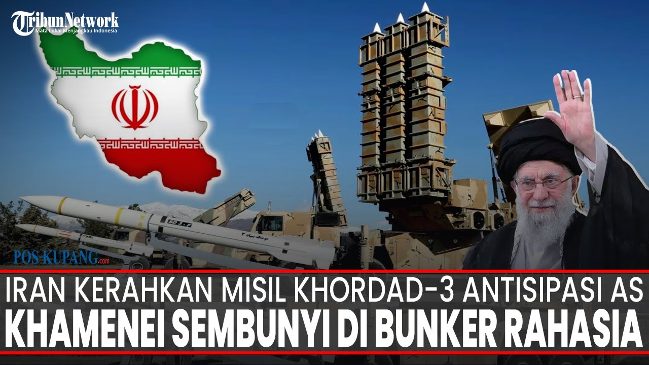 🔴LIVE MANCANEGARA: Iran Kerahkan Misil Khordad-3 Antisipasi AS & Khamenei Sembunyi di Bunker Rahasia