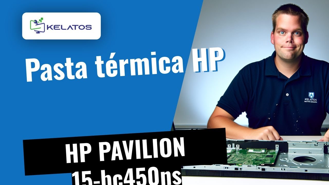 O seu HP PAVILION 15-bc450ns sobreaquece? 🌡️ Mudança de pasta térmica