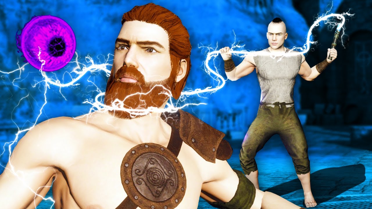 I Stole a Lightning Whip to Zap my Enemies with in Blades and Sorcery VR Mods (U11)