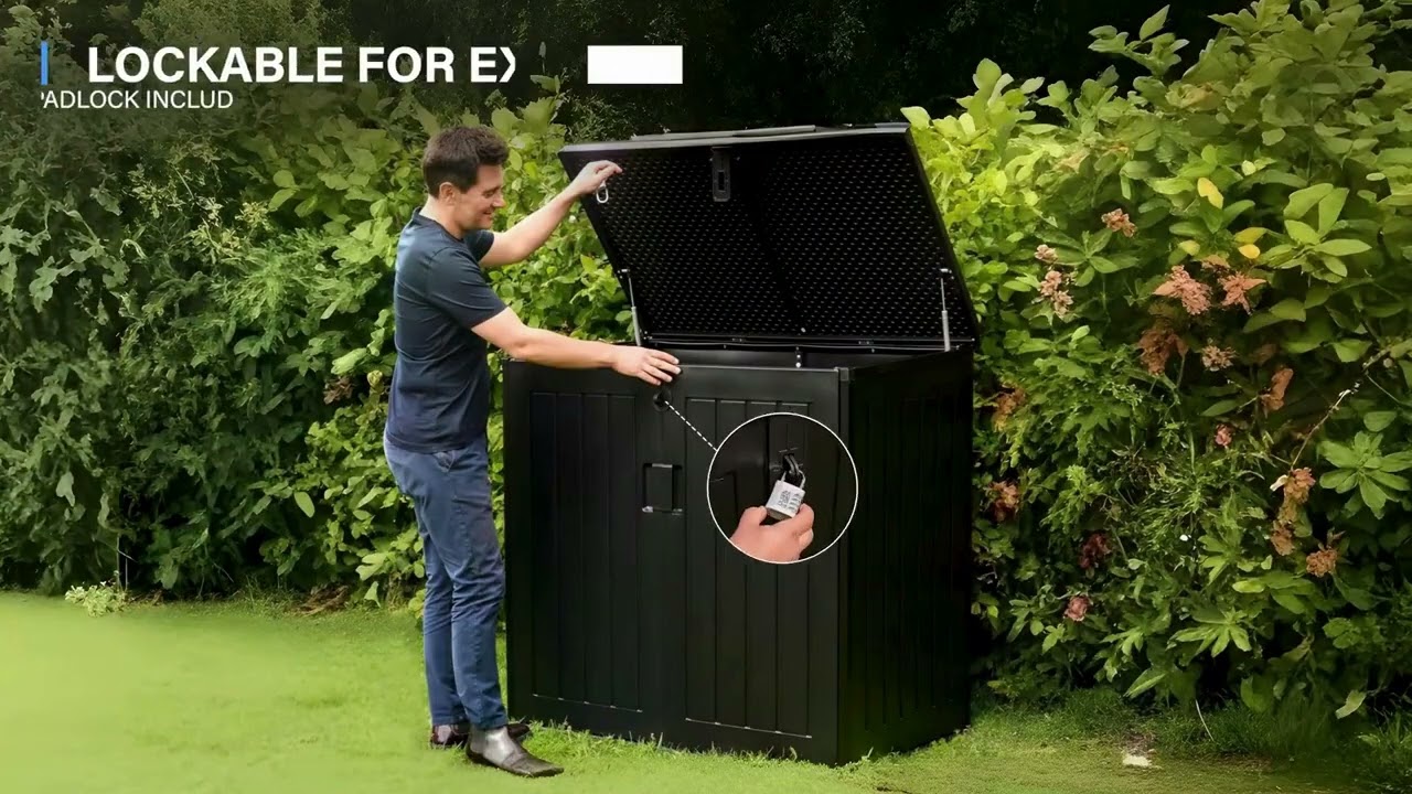 🏡 HUGE 775L Garden Storage Box! Silent, Strong & Weatherproof 💪🌧️