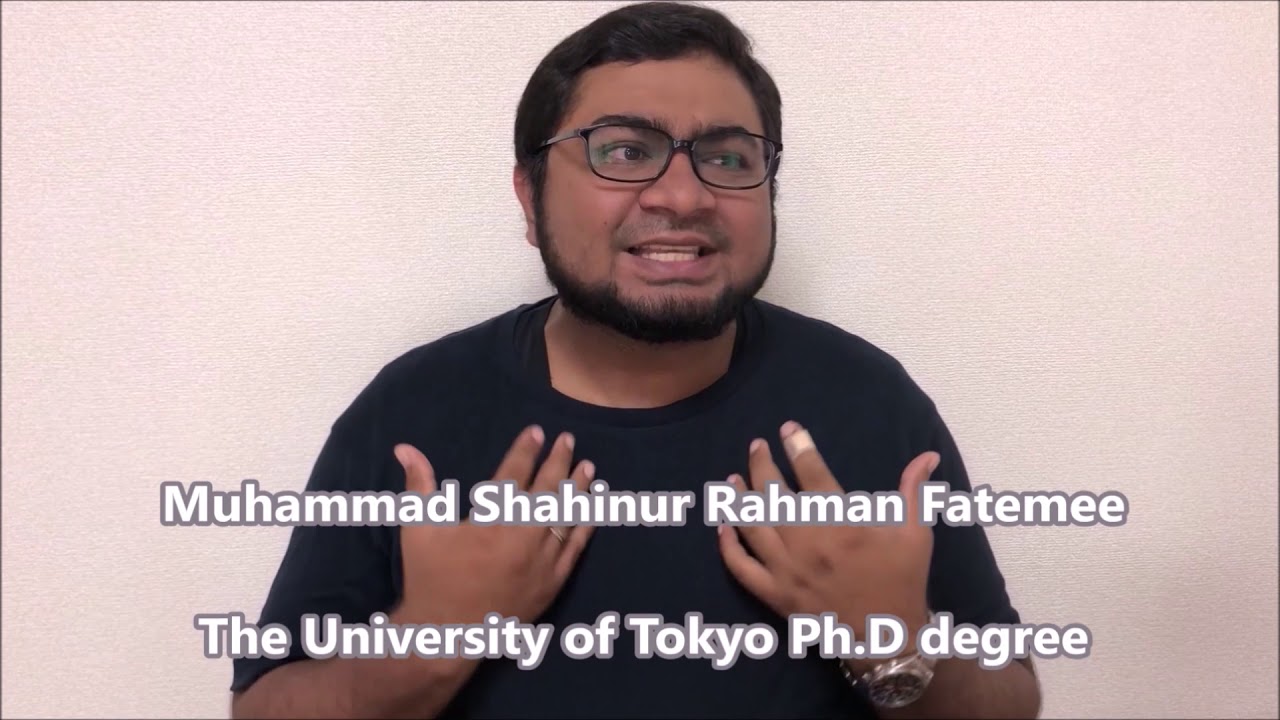Fellings of Bangladeshi Tokyo University students about Japan & Japan International Dream School