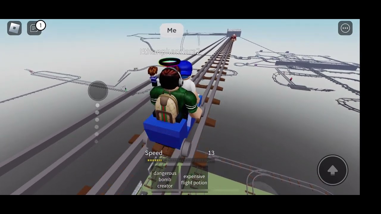 Cart ride around nothing