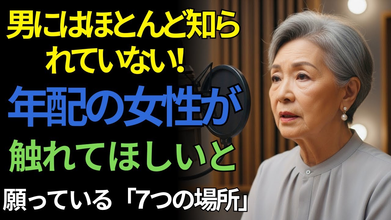 「60歳以上の女性なら誰でも、まずここを触れてほしいと願っている…」｜老後の知恵｜シニアの性｜幸せな人生｜オーディオブック