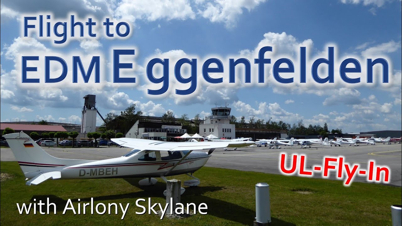 ✈ Flug nach Eggenfelden mit einer Airlony Skylane | UL Fly-In