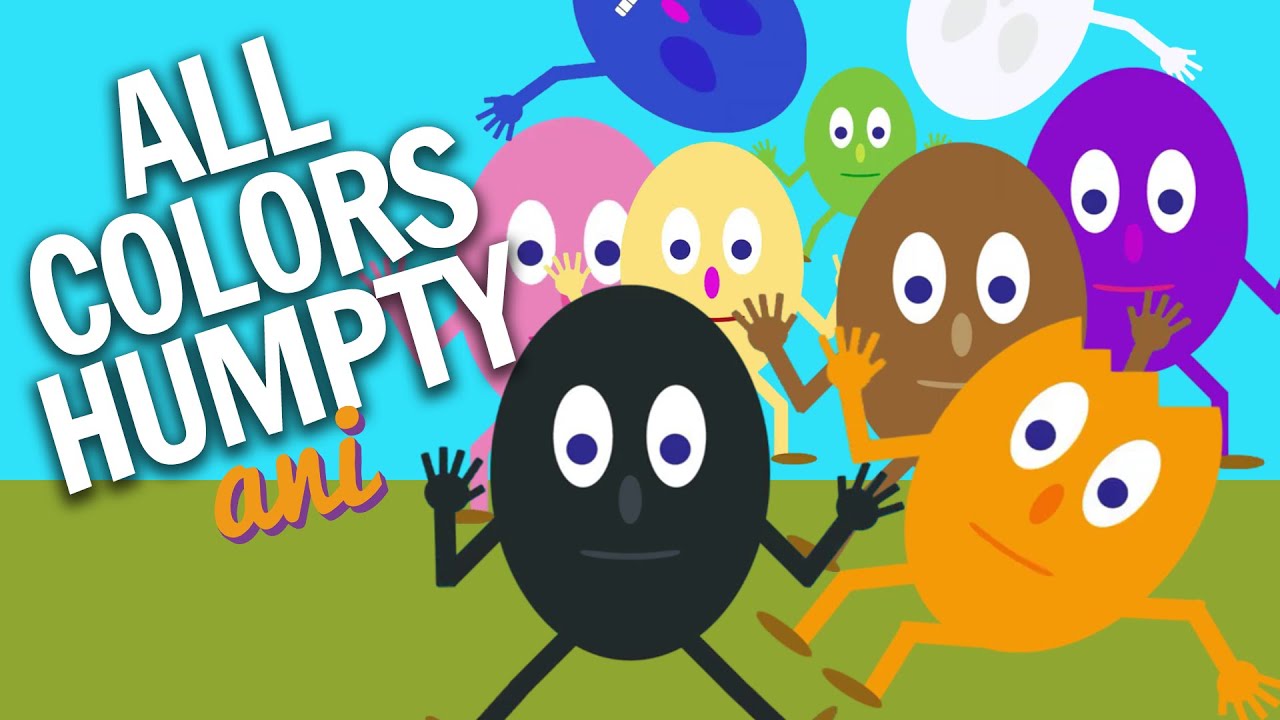 All Colors Humpty Dumpty Compilation by Anivision TV | #humptydumpty #humpty #dumpty #song