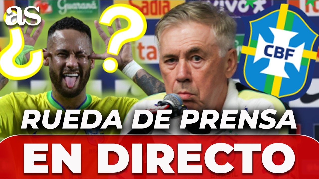&iexcl;NEYMAR! ANCELOTTI ANUNCIA la LISTA OFICIAL para el MUNDIAL 2026 de BRASIL