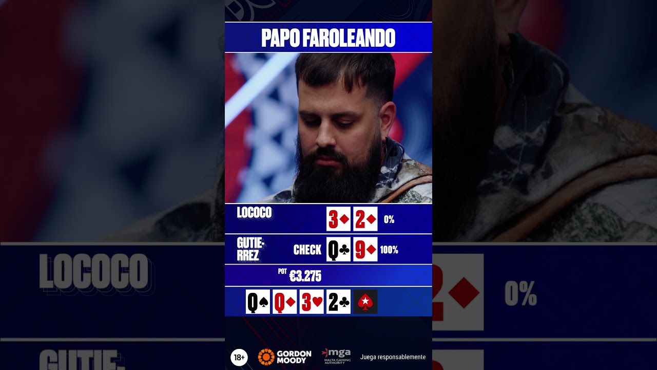 PAPO se la juega frente a ZEROS #pokerenespa&ntilde;ol #mcc