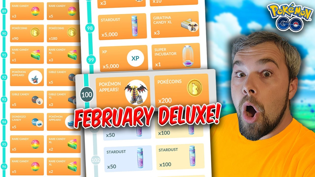 I Completed The February GO Pass Deluxe & Got THESE Amazing Rewards! (Pokémon GO)