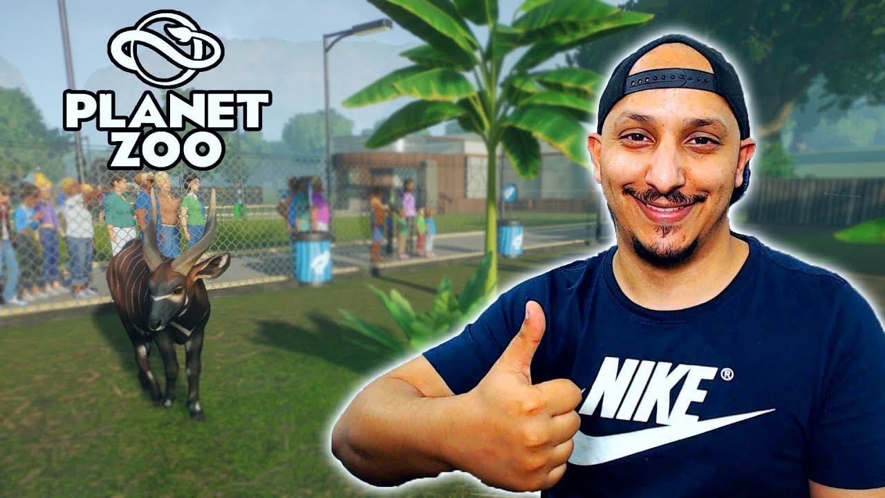 عالم الحيوان | تأسيس المدخل الرئيسي والمرافق العامة Planet Zoo