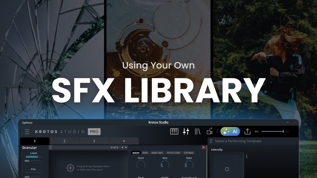 Как добавить СВОИ СОБСТВЕННЫЕ звуковые эффекты в Krotos Studio Pro