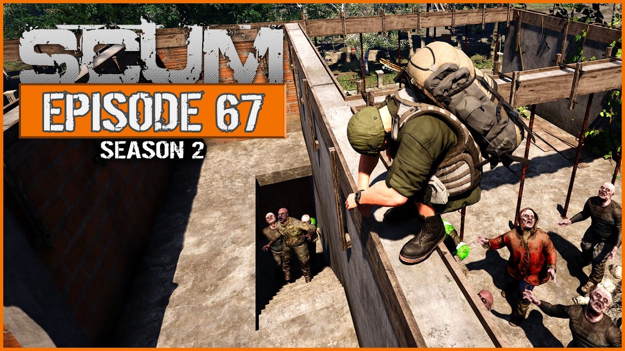 SCUM 0.4 - Ep67 - The Hordes and Bears cannot stop me! It's all mine! - Single-player