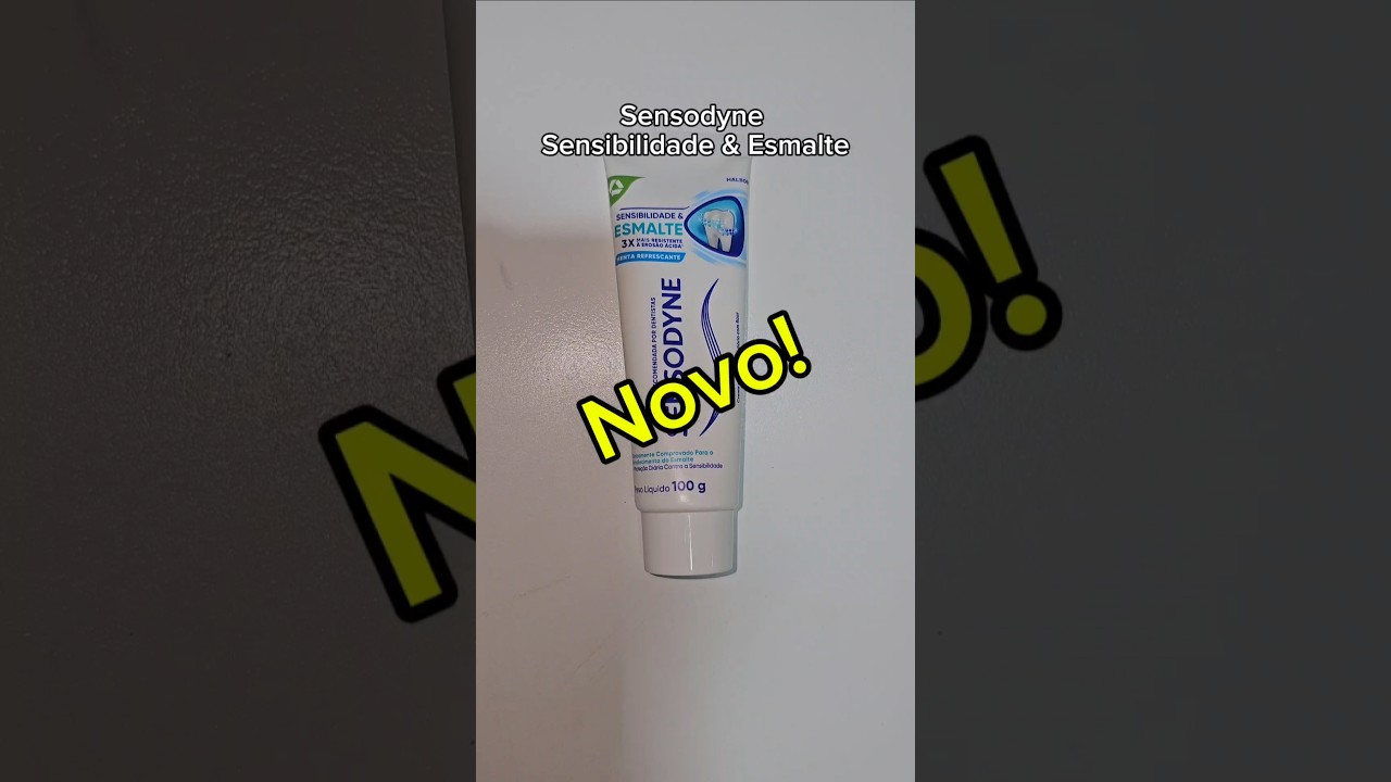 #sensodyne #sensodynesensibilidadeeesmalte #novosensodyne #cremedental #dentes #shorts #fyp #fy