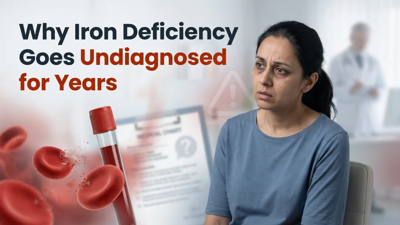 Why Iron Deficiency Goes Undiagnosed for Years