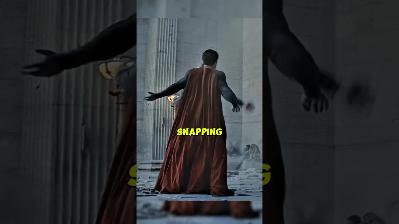 The Real Reason Zod Lost in Man of Steel #hiddendetails #suprman #shorts