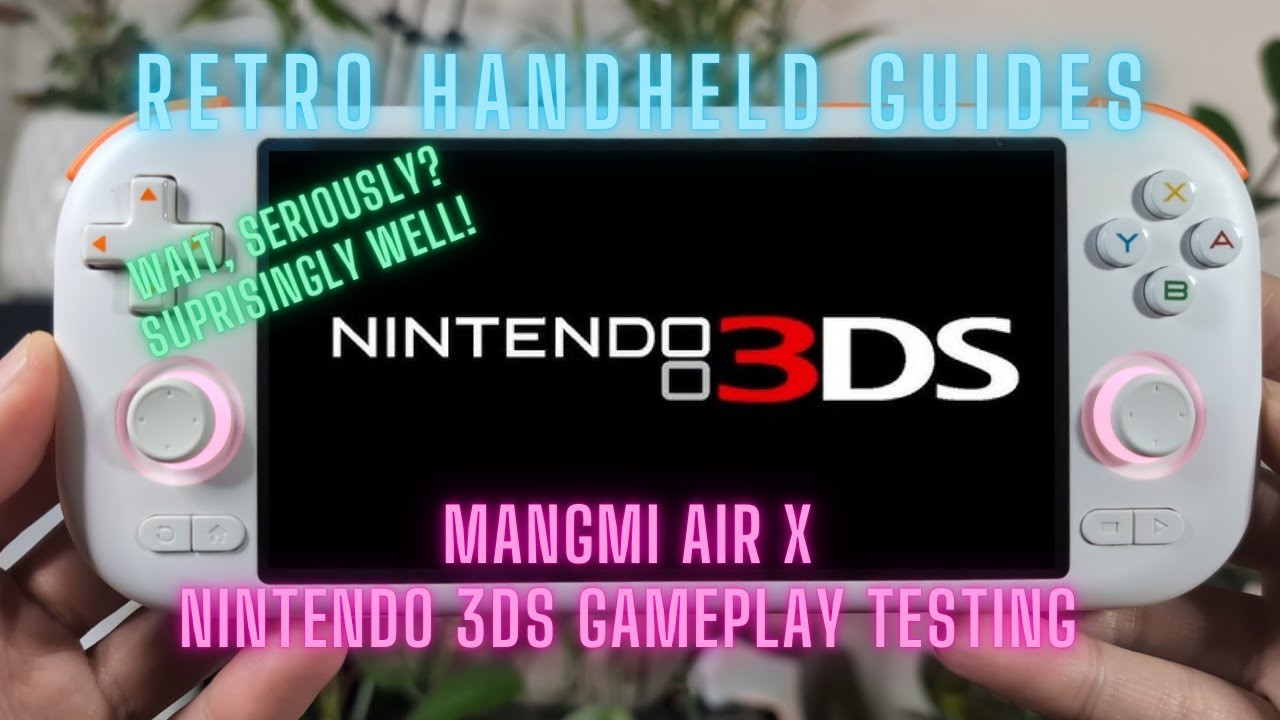 Mangmi Air X 3DS Gameplay Testing