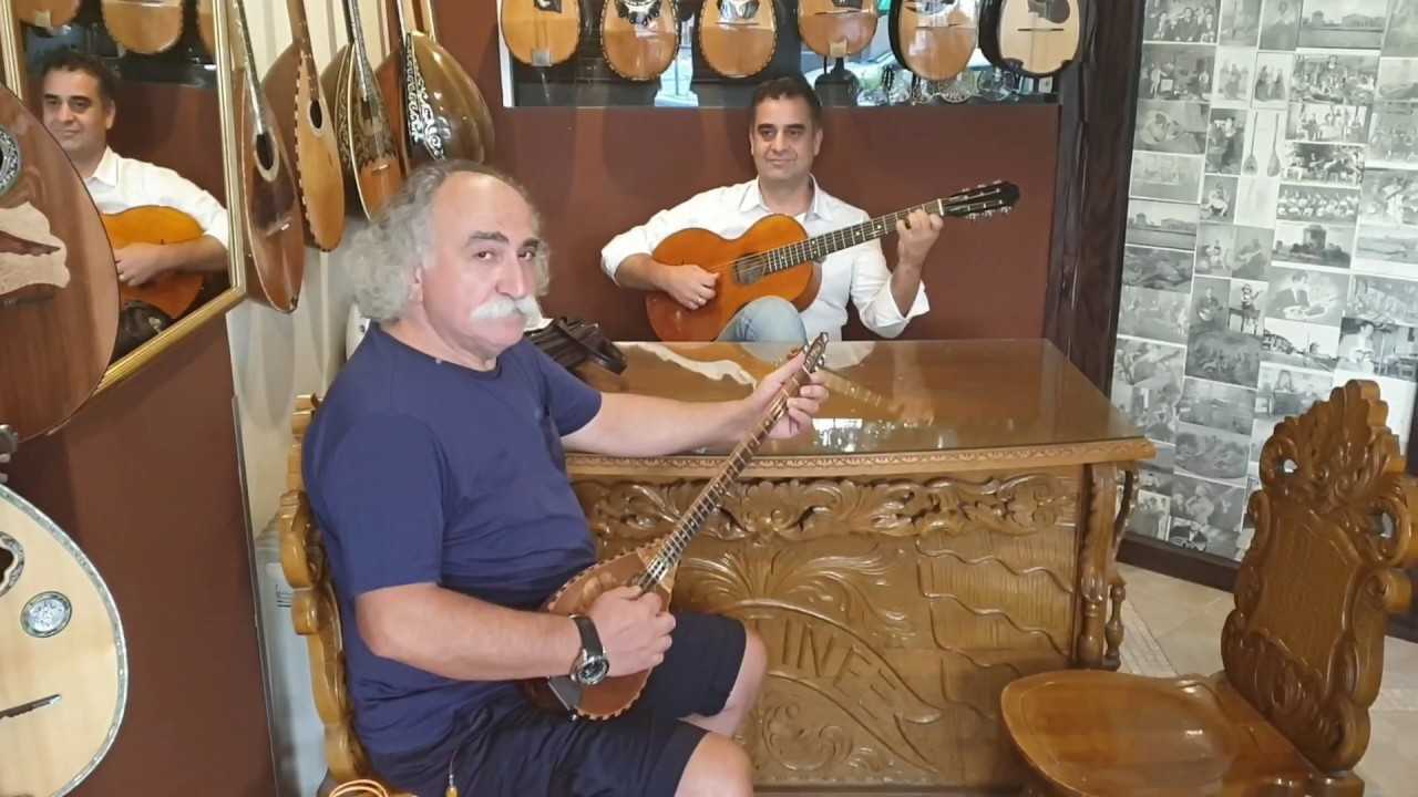Politiko Bouzouki, olive tree - rosewood, Handmade by Andreas Dellios, plays Agathon Iakovidis