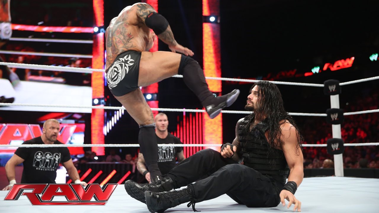 Роман Рейнс против Батисты: Raw, 12 мая 2014 г.