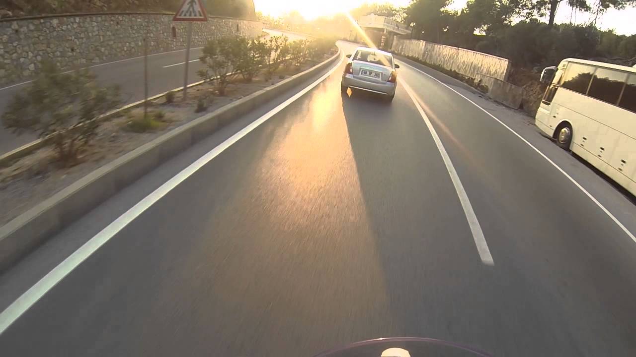 Güvercinlik - Bodrum Seyahati & Yamaha Xenter 150cc & Onboard GoPro Hero 3 Hd Kamera