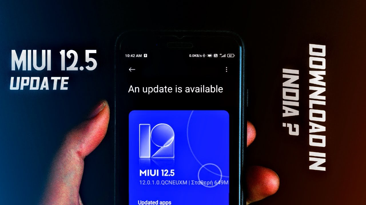 MIUI 12.5 Indian Update Download ⚡ MIUI 12.5 Released in this Xiaomi Devices