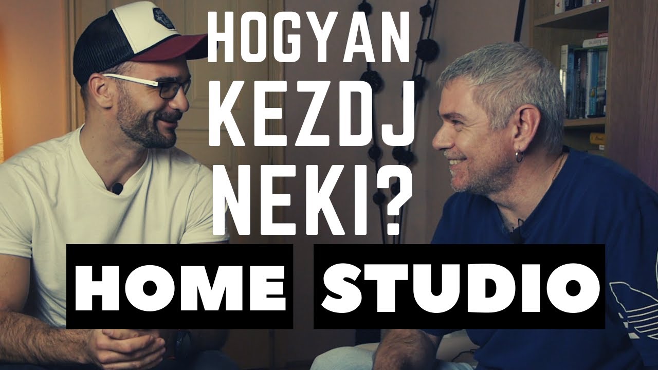 Az otthoni stúdiózás kezdő lépései