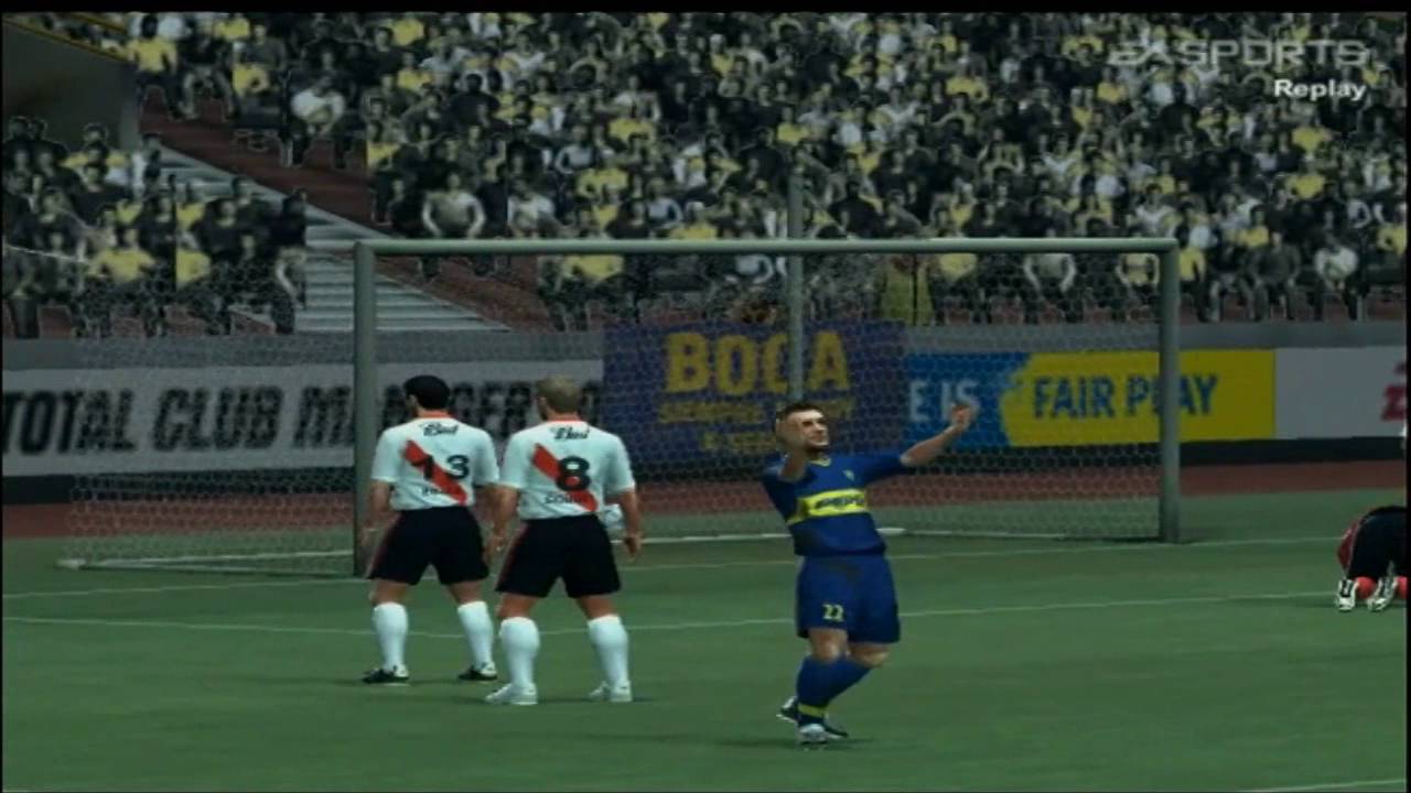 Boca Junio X River Plate fifa 2004 ps2