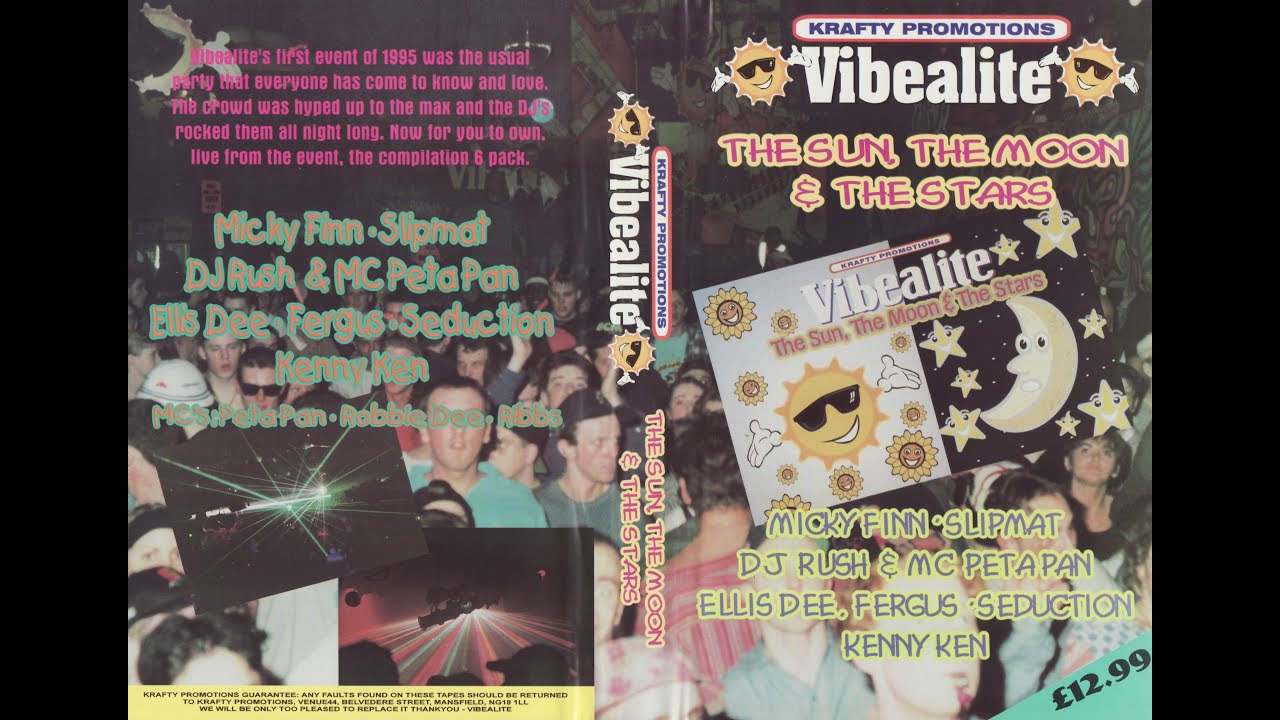 VIBEALITE THE SUN THE MOON & THE STARS - DJ FERGUS 11-2-1995