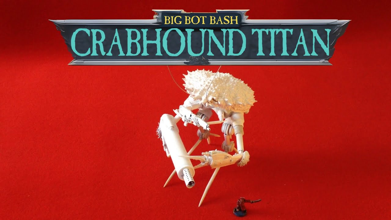 scratch building the CRABHOUND TITAN for BIG BOT BASH 2