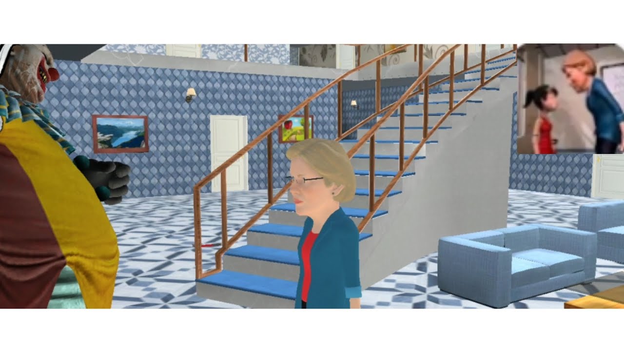 Crazy Scary Evil Teacher 3D New Clown New Updates ! (Android)