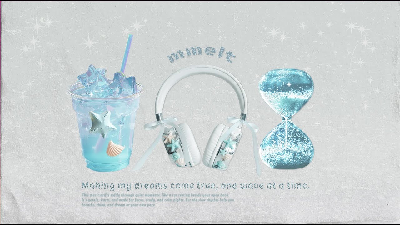 𝒫𝓁𝒶𝓎𝓁𝒾𝓈𝓉🎧 Making my dreams come true, one wave at a time. [Dreamy Study with Soft Bubbles 🌊]