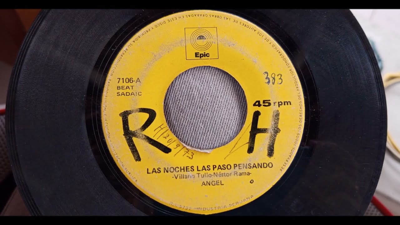 ANGEL ==  LAS NOCHES LAS PASO PENSANDO (1973)
