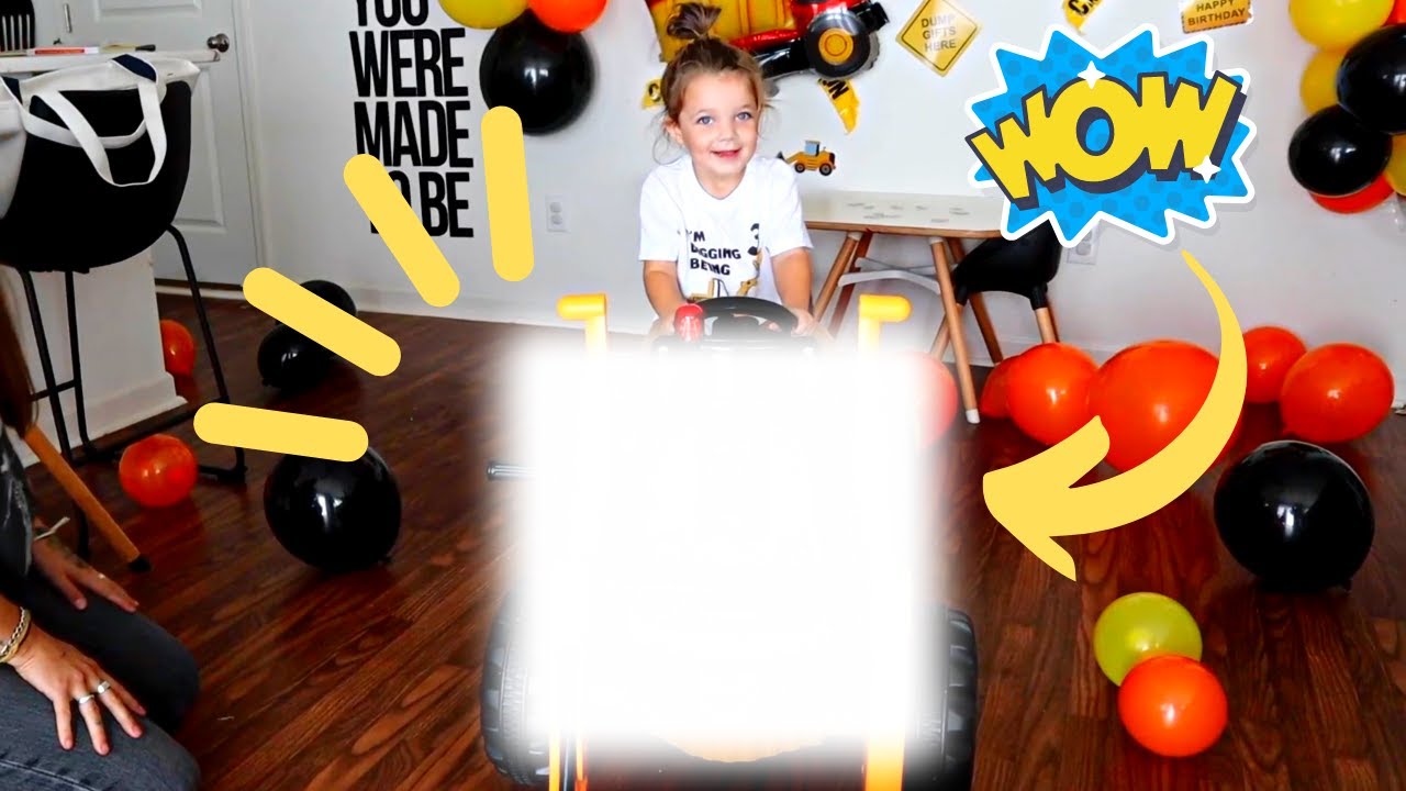 Her BIG Birthday Surprise!! *3 year old* | Sam&Alyssa |