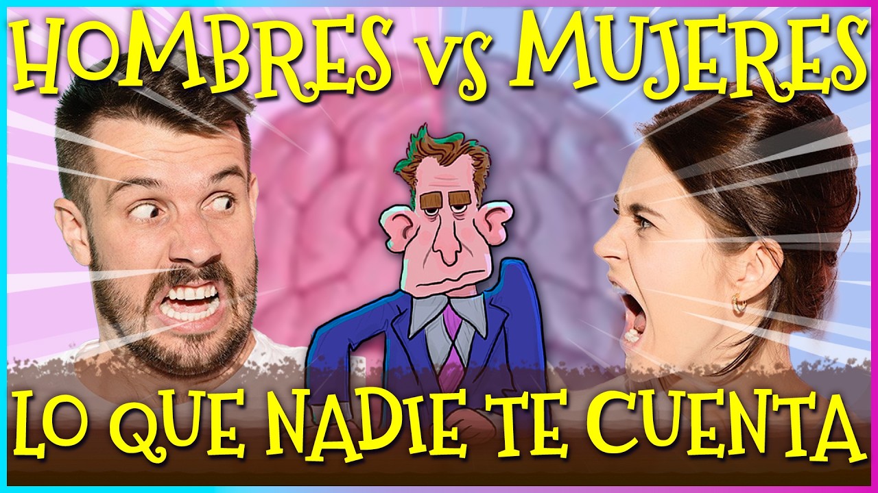 🧠 la VERDAD sobre las DIFERENCIAS entre cerebros de HOMBRE y de MUJER, con HECHOS CIENTÍFICOS