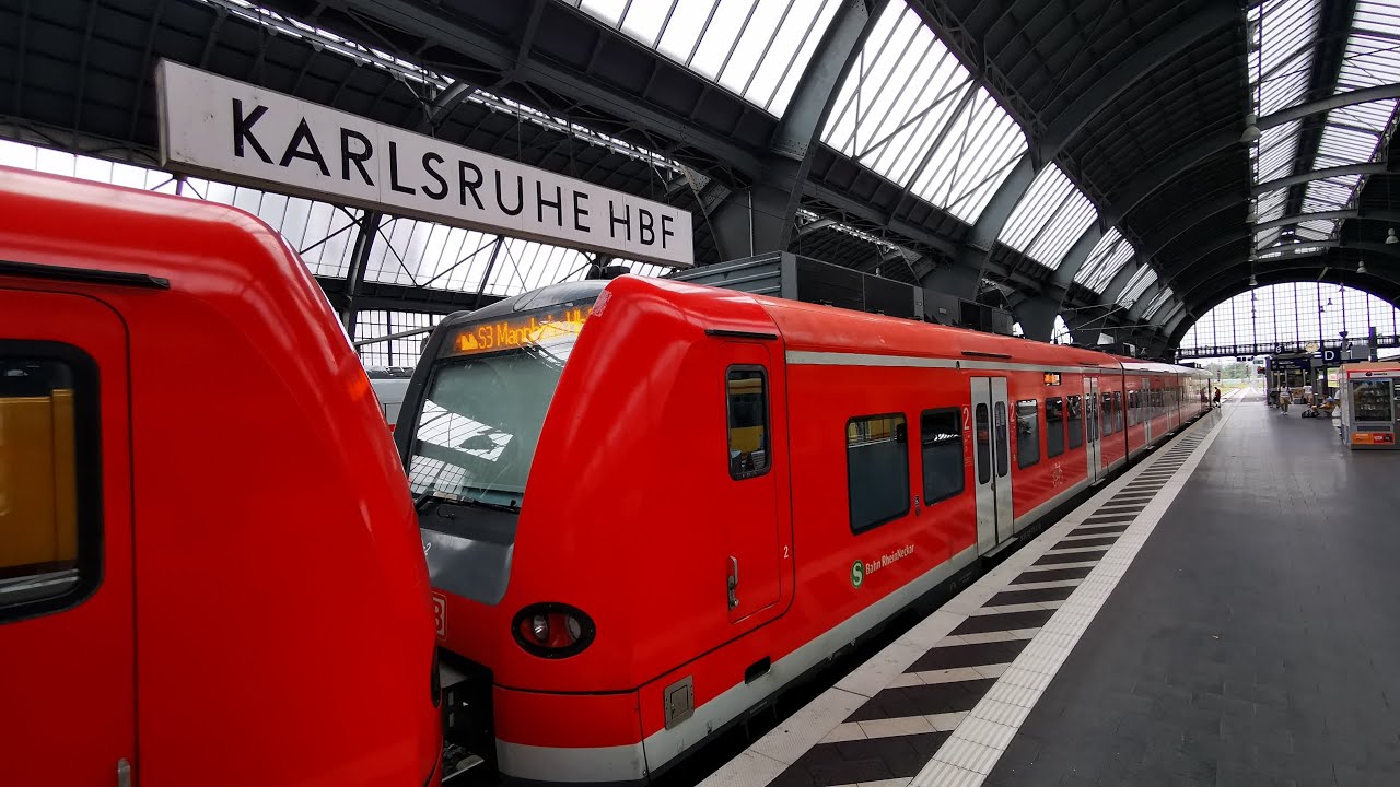 S-Bahn Rhein Neckar Mitfahrt im Quietschie Br. 425 nach Mannheim Hbf auf der S3