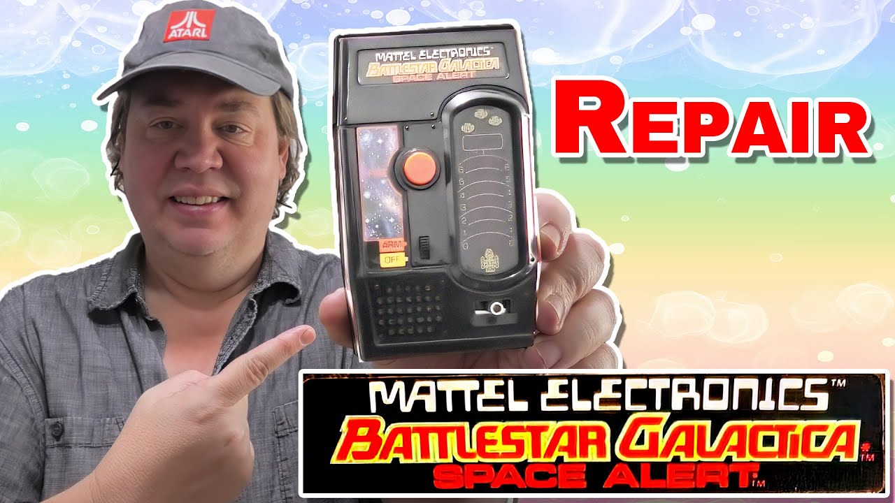 RETRO REPAIRS - Mattel Electronics Battlestar Galactica Space Alert - 1978
