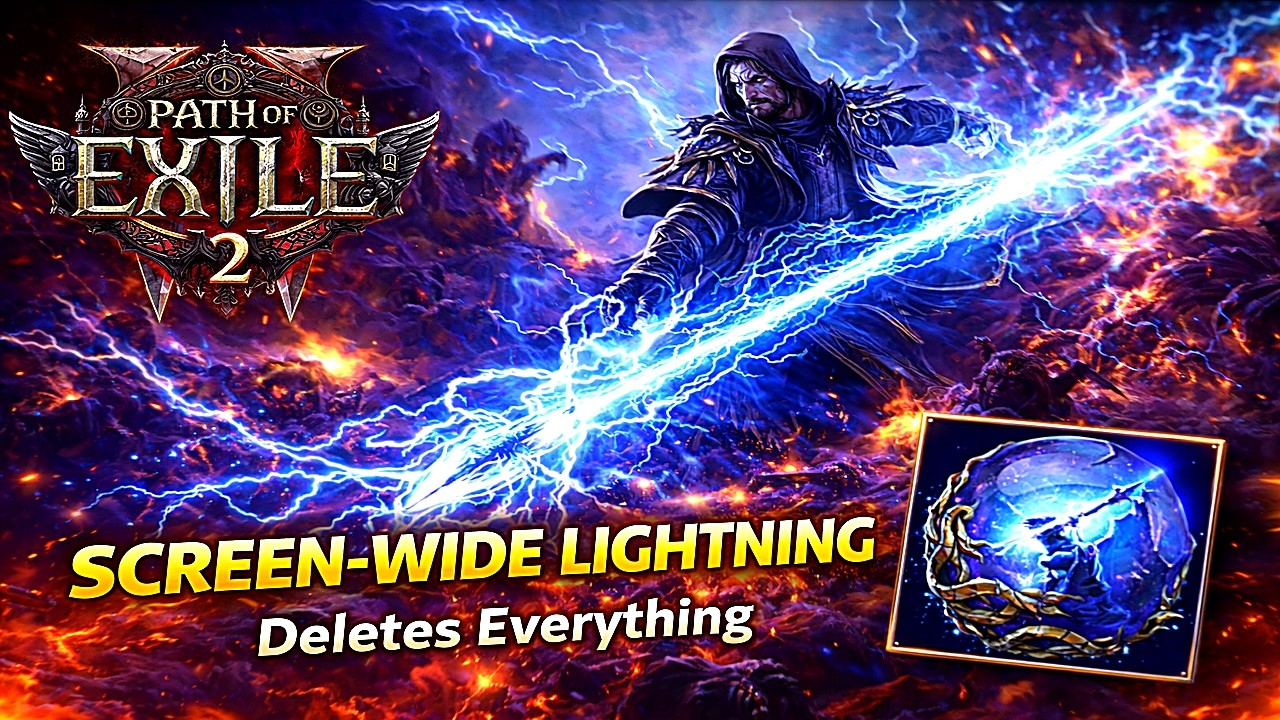Lightning Spear Deletes Entire Screens &ndash; PoE2 Build