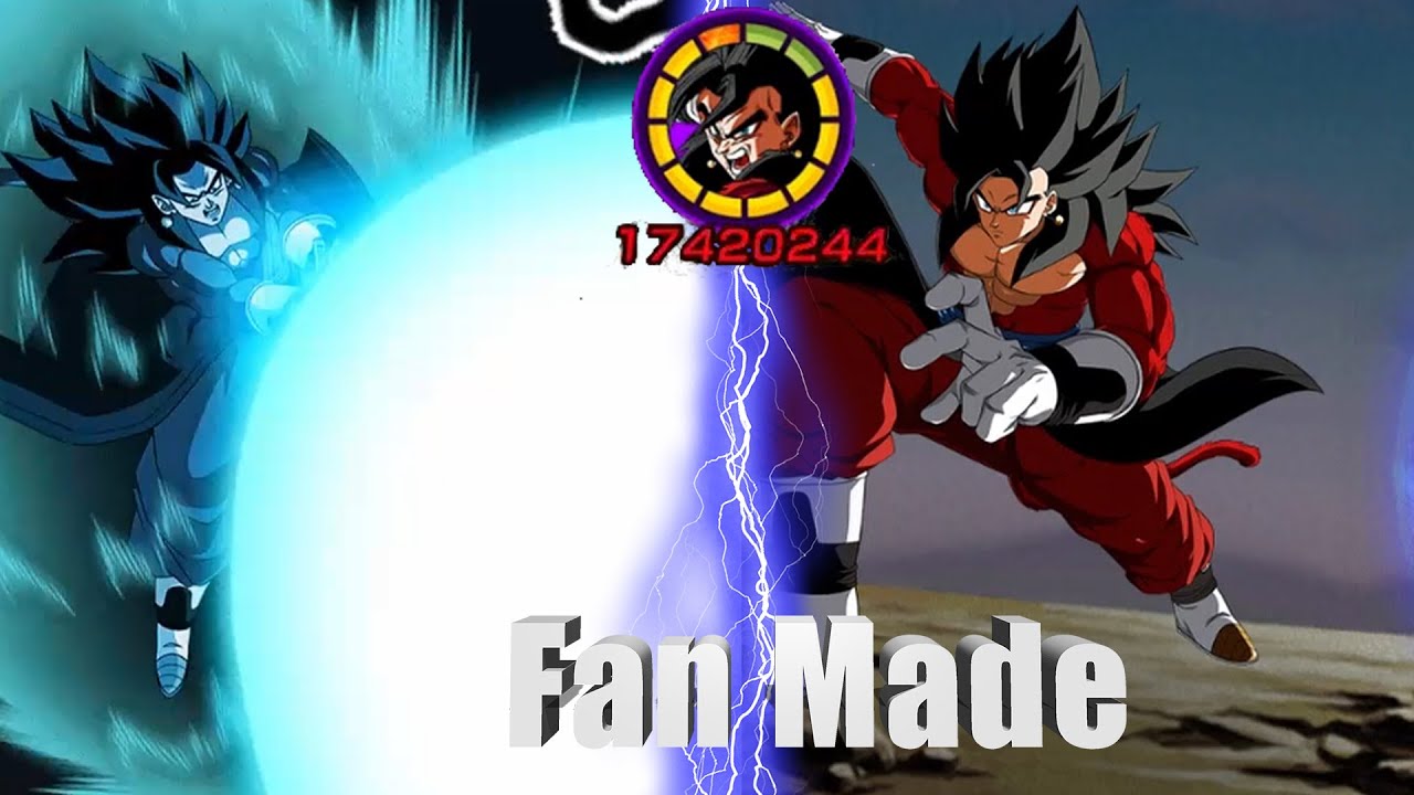 Fantastic Unit! Multiverse X Mission 100% INT Super Saiyan 4 Vegito Showcase (DBZ: Dokkan Battle)